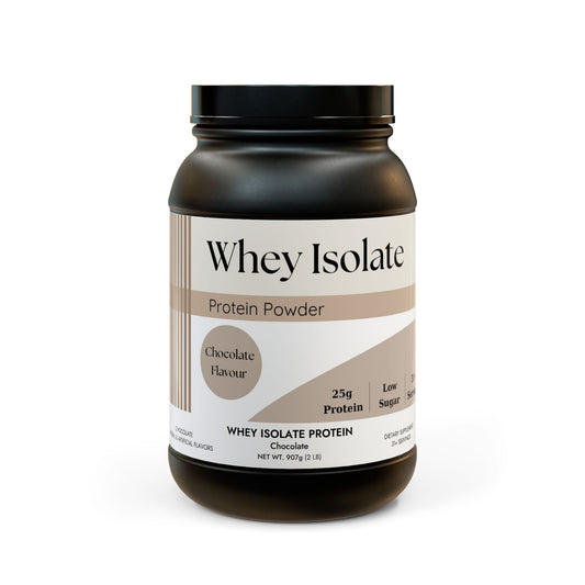 Whey Isolate Protein Supplement (907g, 2lb)